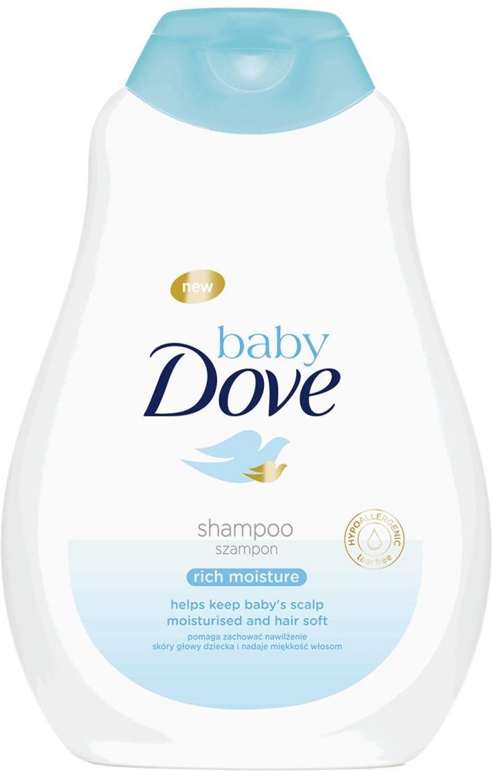 baby dove rich moisture szampon dla dzieci 400 ml