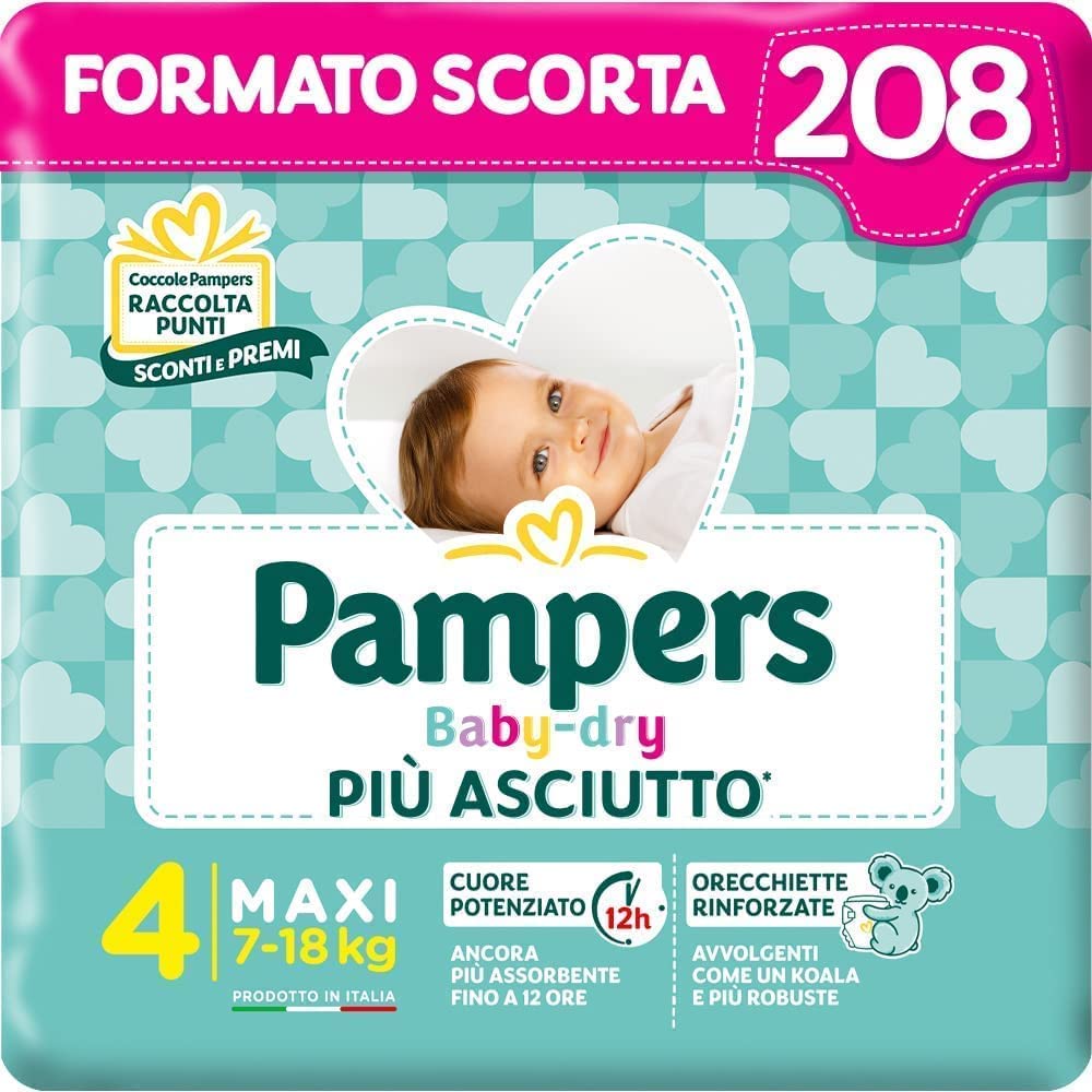 prezzo pannolini pampers