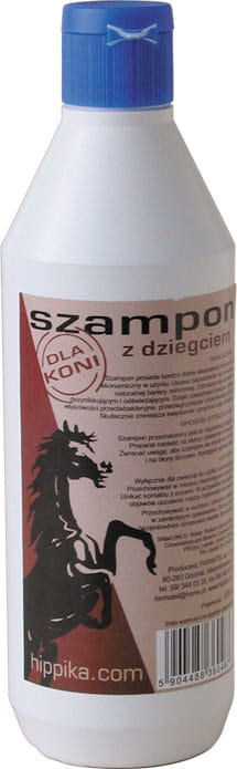 szampon dla koni z dziegciem