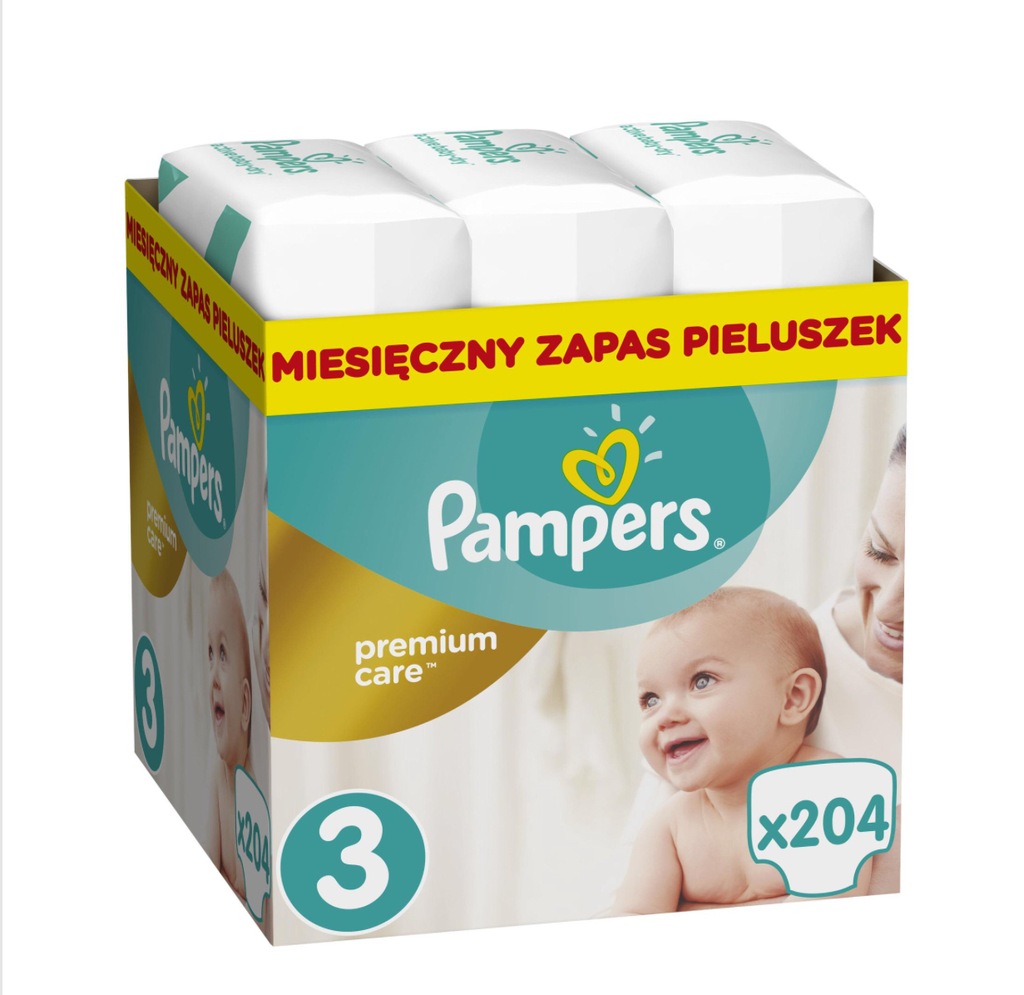 pampers duża paka 3