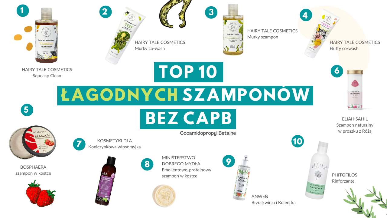 szampon bez cocamidopropyl betaine