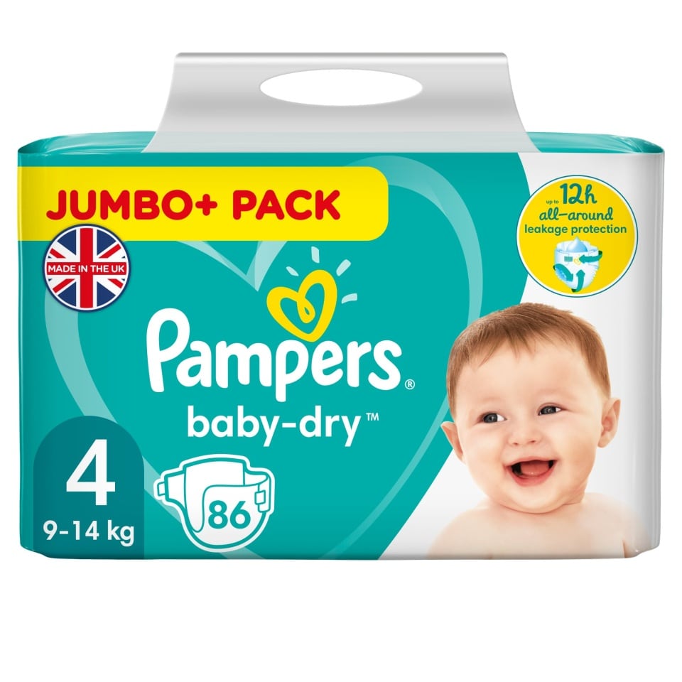 pampersy pampers tesco