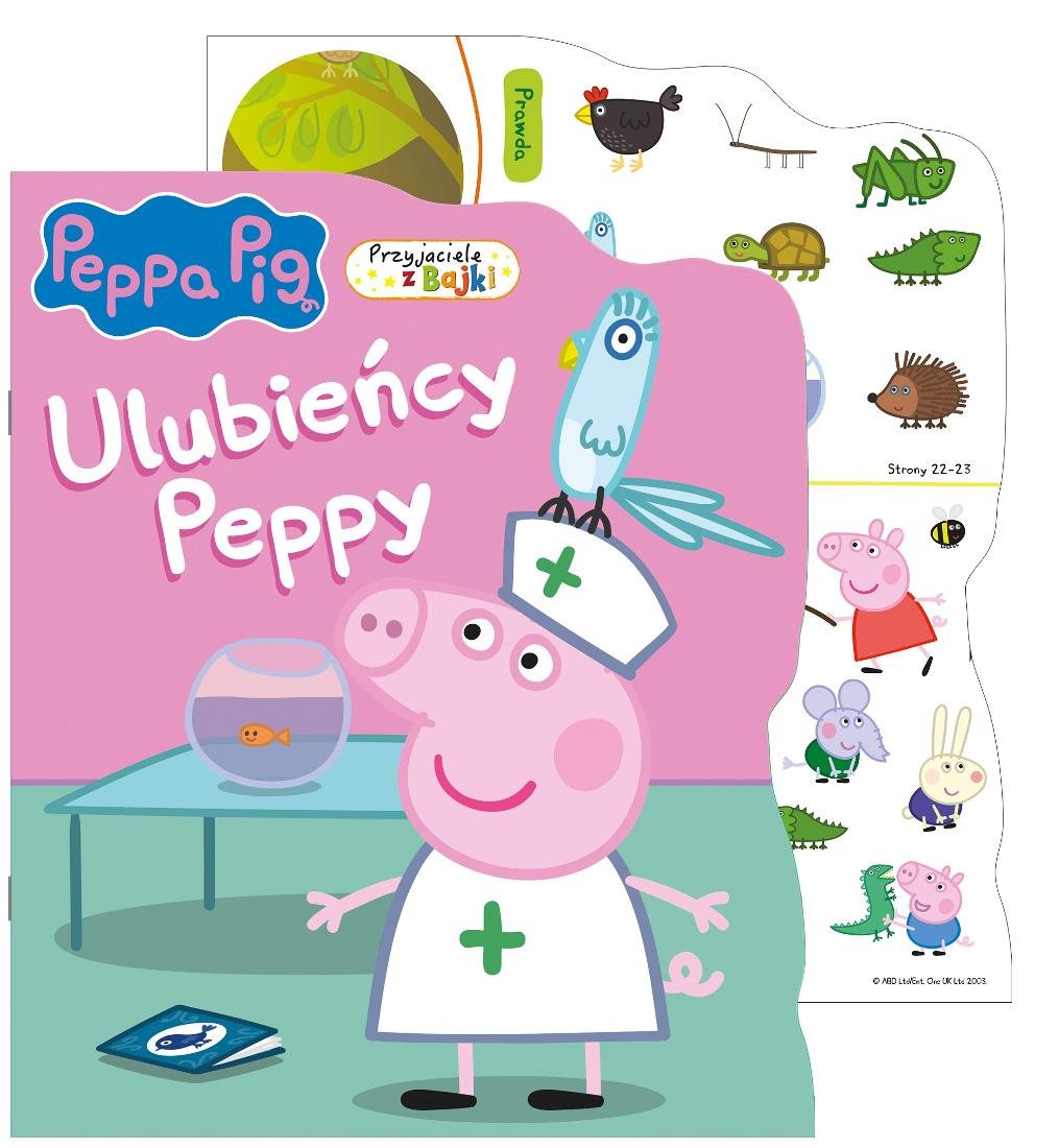 peppa dostała pieluchy na urodziny bajki