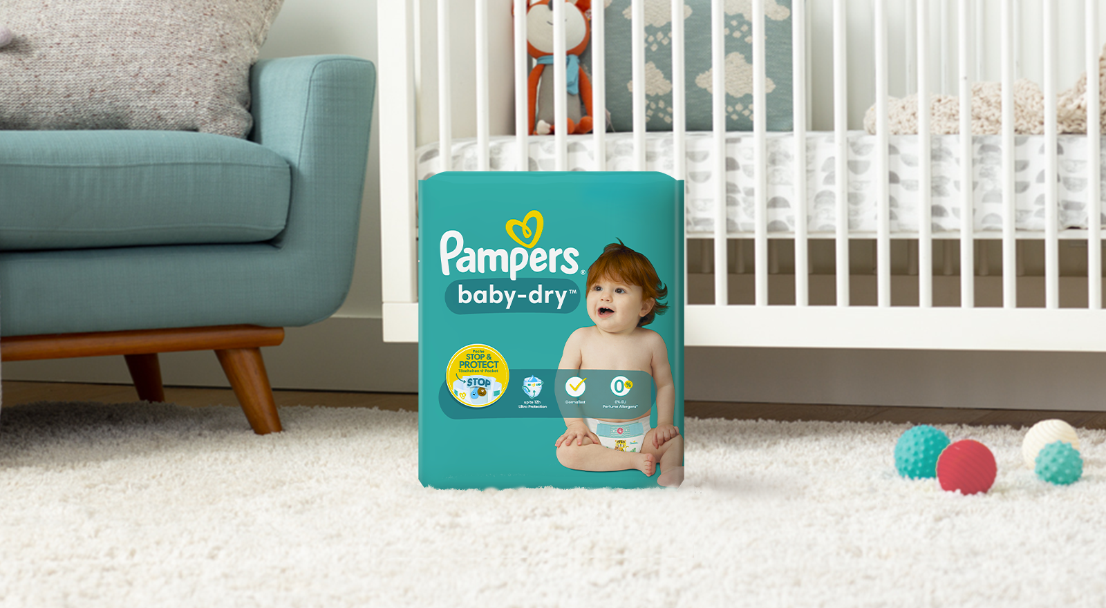 new pampers baby dry