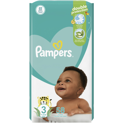 pampers 3 58 szt