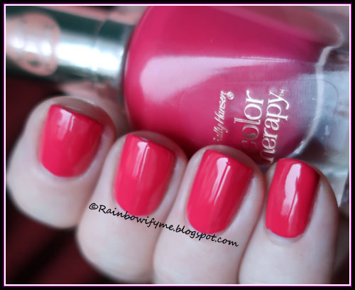 pampered in pink sally hansen