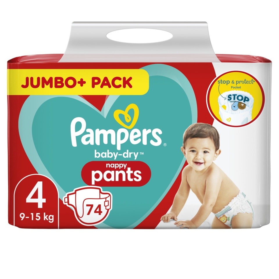 pampers tesco 4+