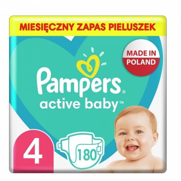 tanie pampersy pampers 4