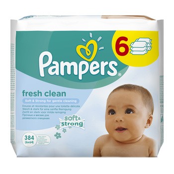 pampers fresh clean chusteczki 64 szt