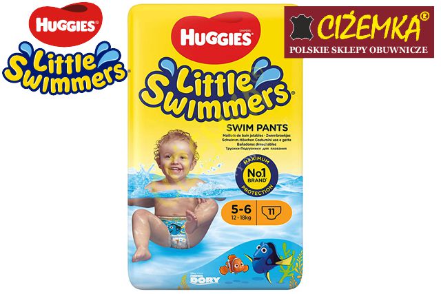 pieluszki huggies little swimmers 6 16 kg+