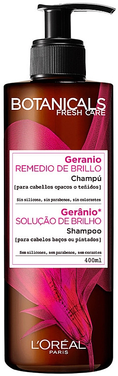 botanicals fresh care geranium szampon 400 ml