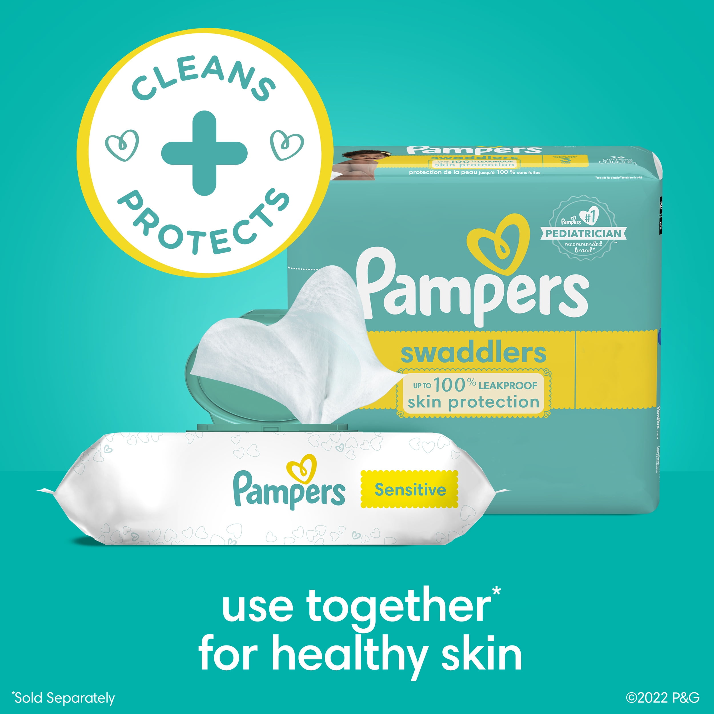 pampers sensitive 504