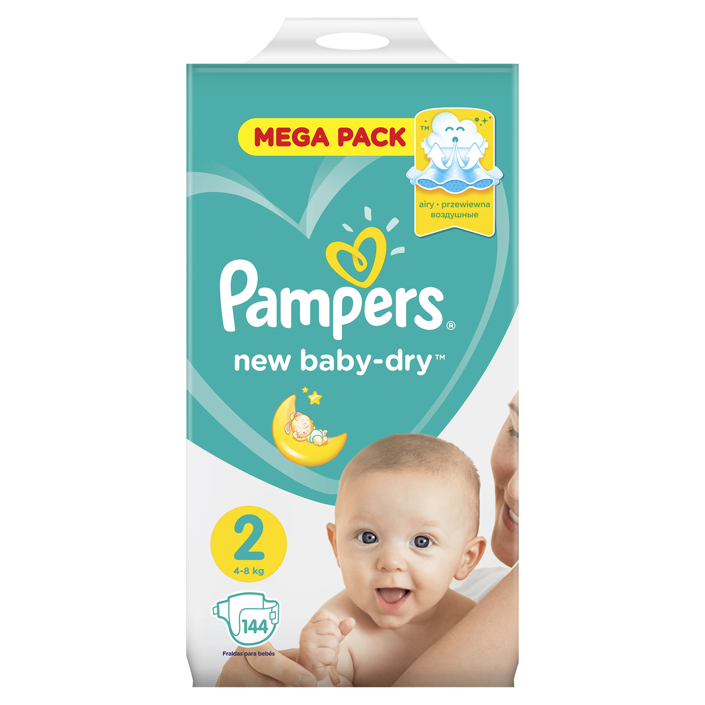 pieluchy pampers 2 144 szt