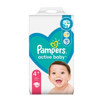 pampers active baby 4+ 45 szt