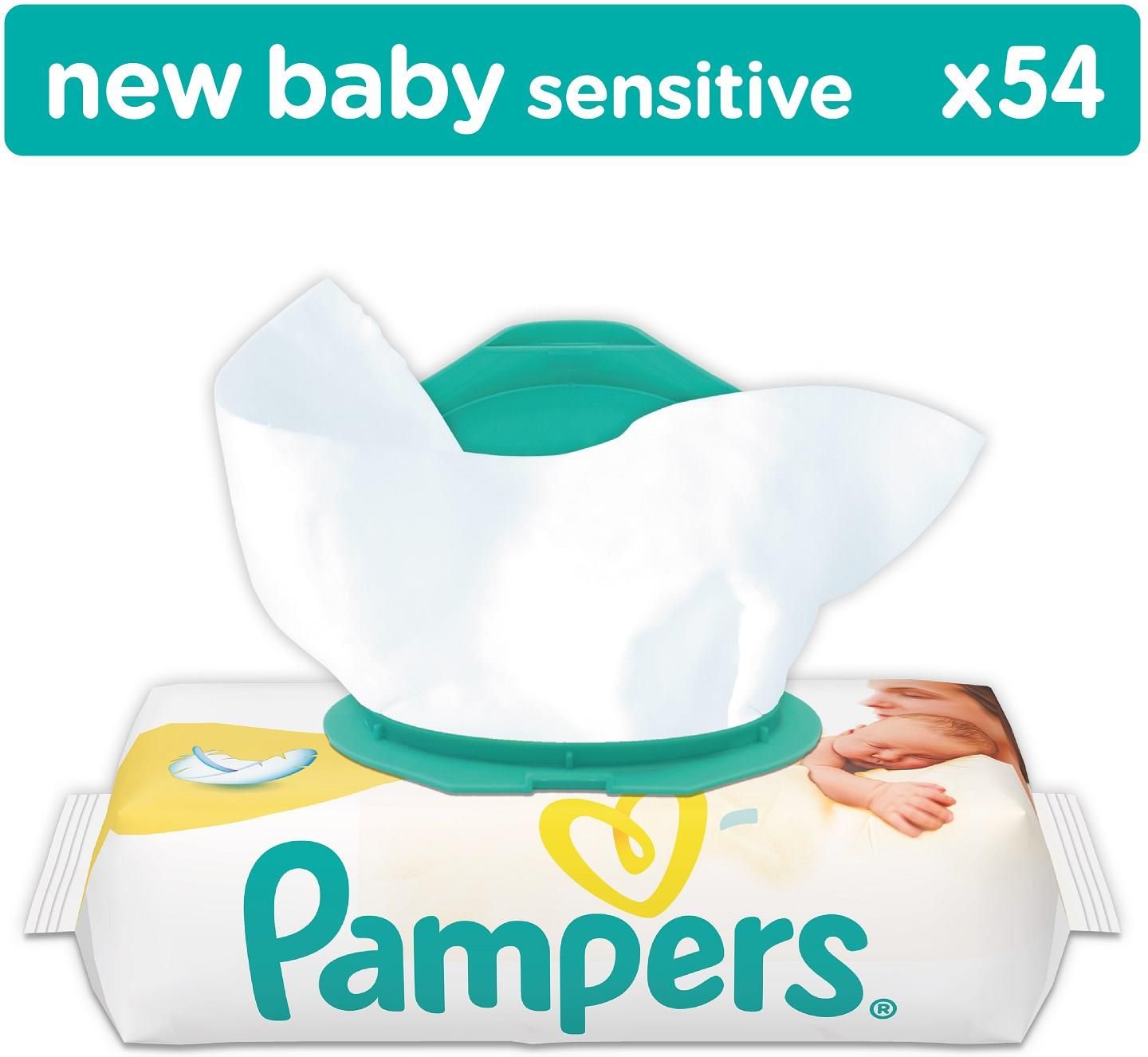 pampers new baby sensitive chusteczki opinie