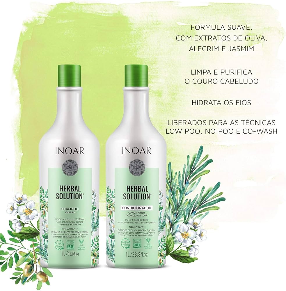 inoar herbal solution szampon odzywka