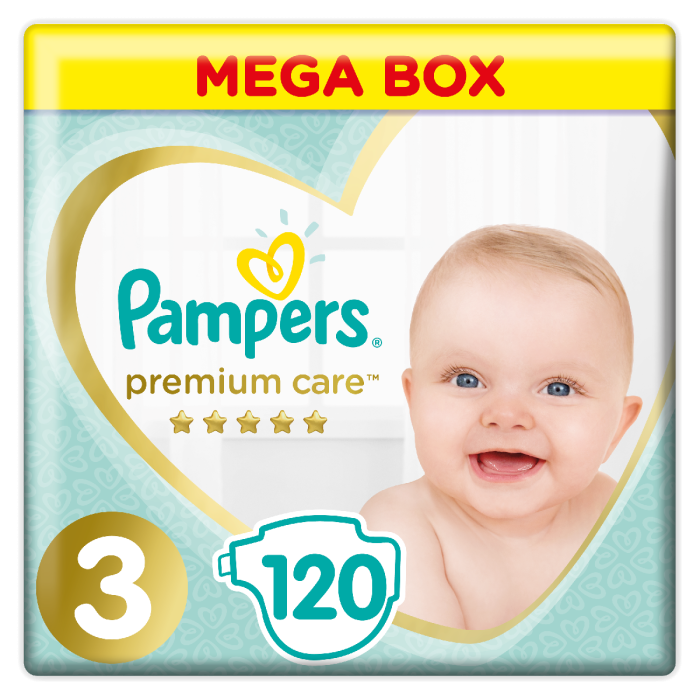 mega pack pampers size 3