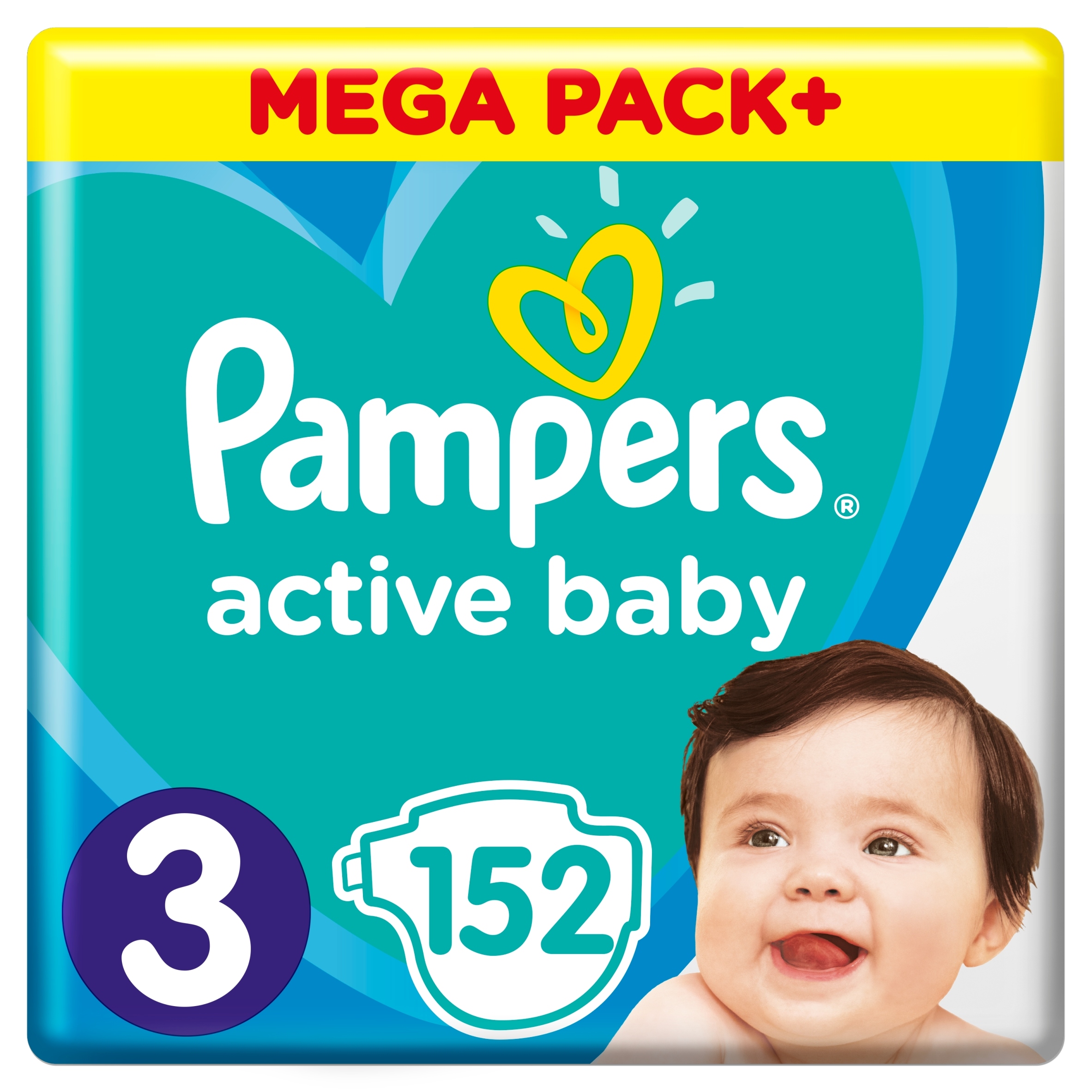 pampers active baby 3 70 szt