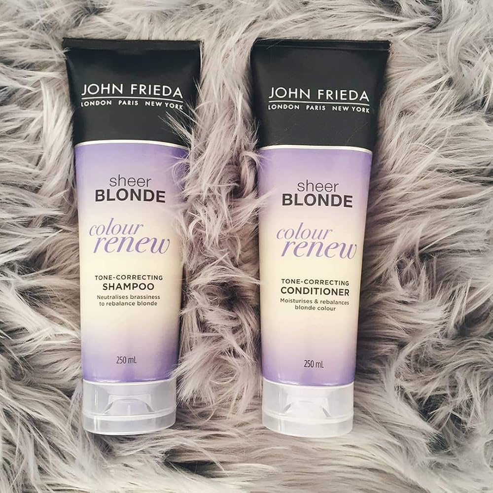 john frieda szampon sheer blonde colour renew opinie