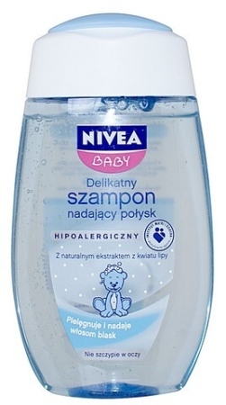 nivea baby szampon nadający połysk