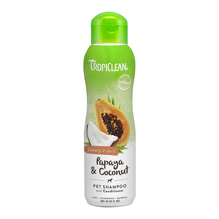 szampon z odżywka dla psa tropiclean coconut