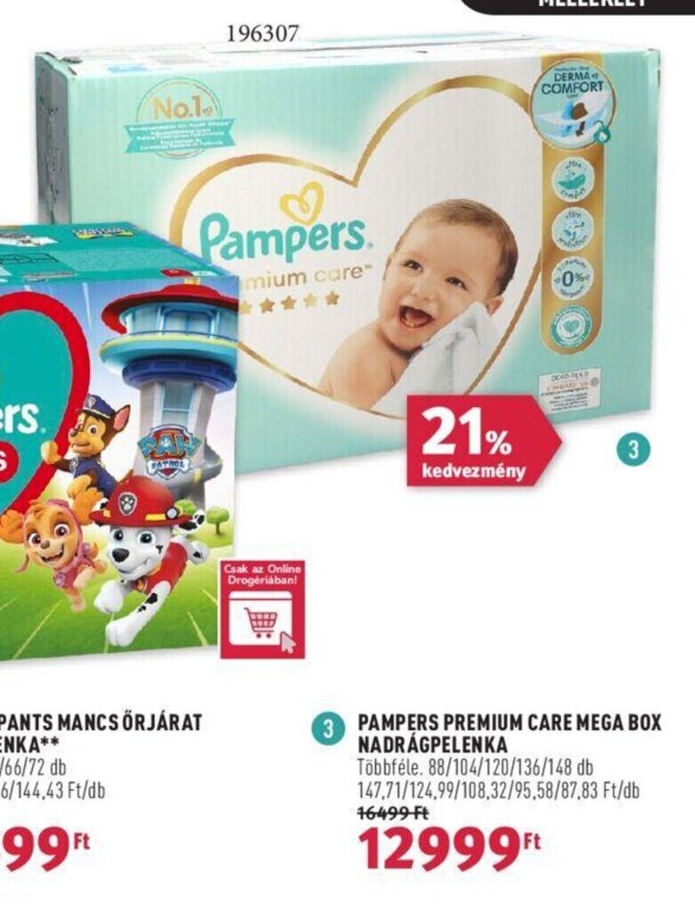 pampers premium care 1 rossmann 88