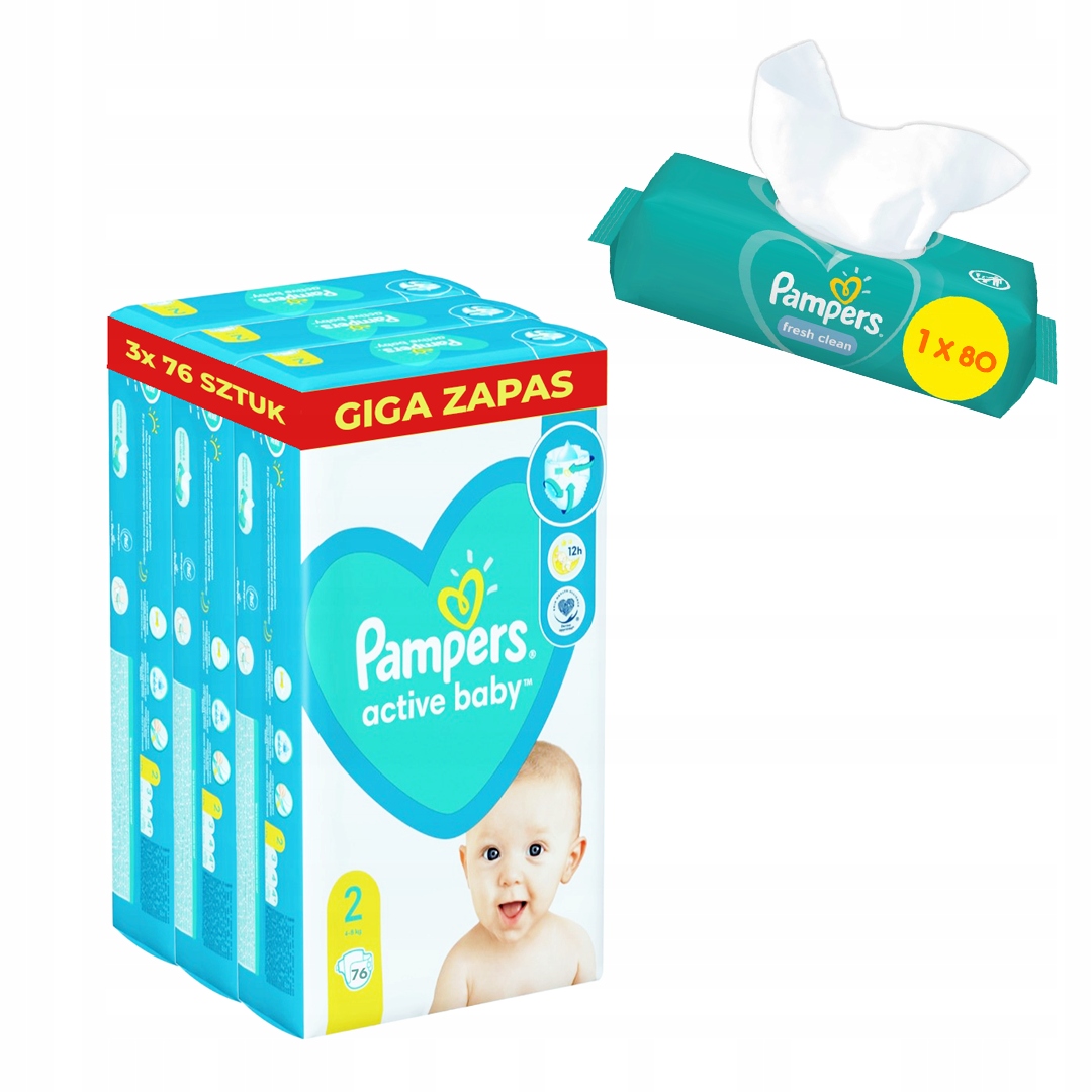 pampers 2 288 szt cena