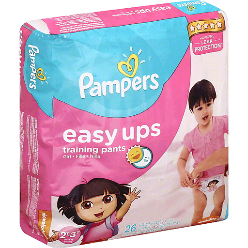 pampers easy ups girl trainers