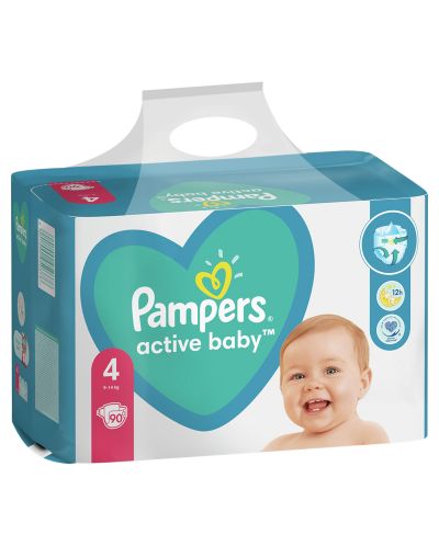 pieluchy pampers 4 active baby