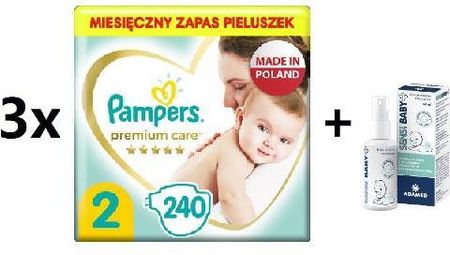 pampers premium odparzenia