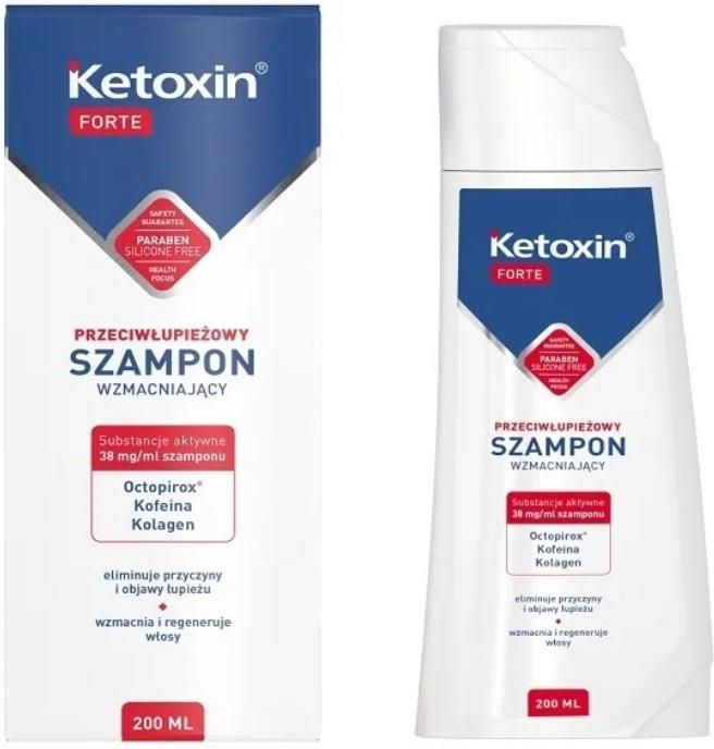 lbiotica ketoxin forte szampon przeciwłupieżowy wzmacniający 200ml ceneo