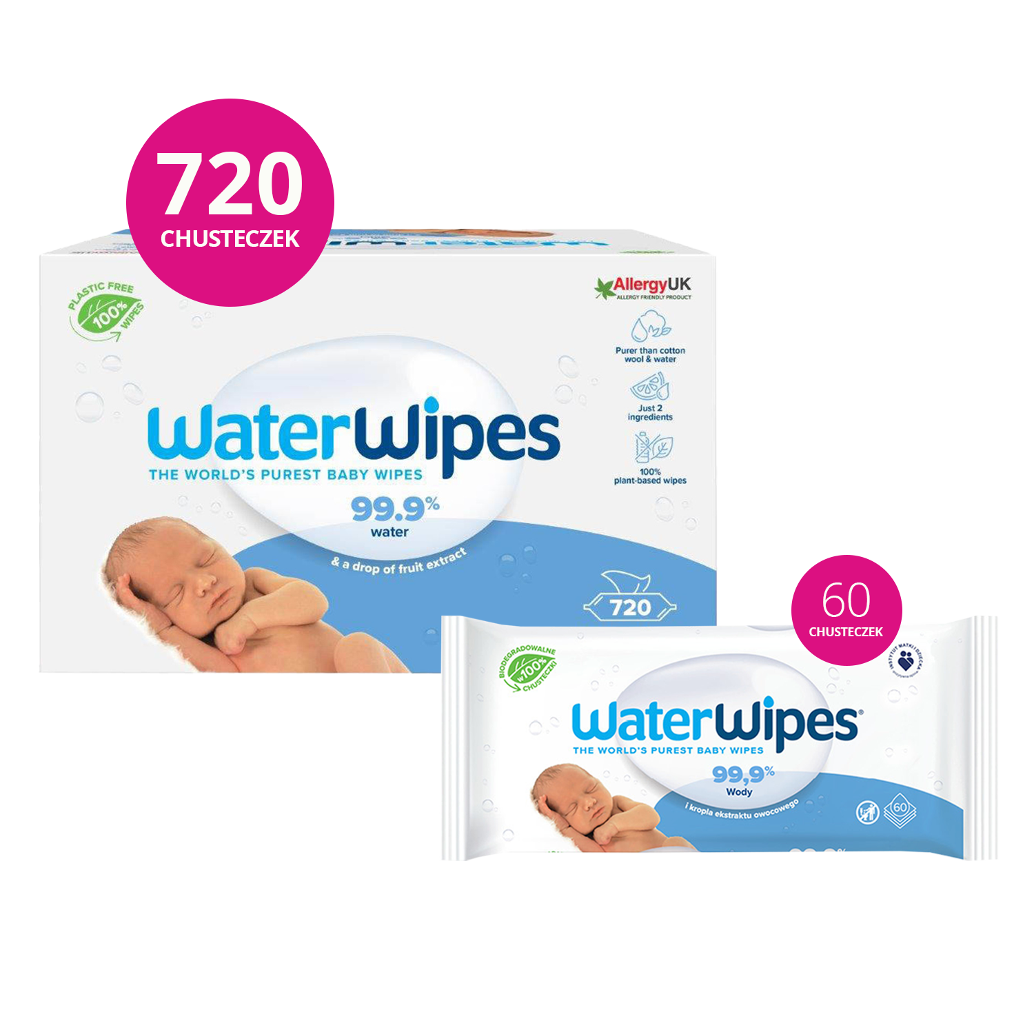 chusteczki nawilżane waterwipes apteka gemini