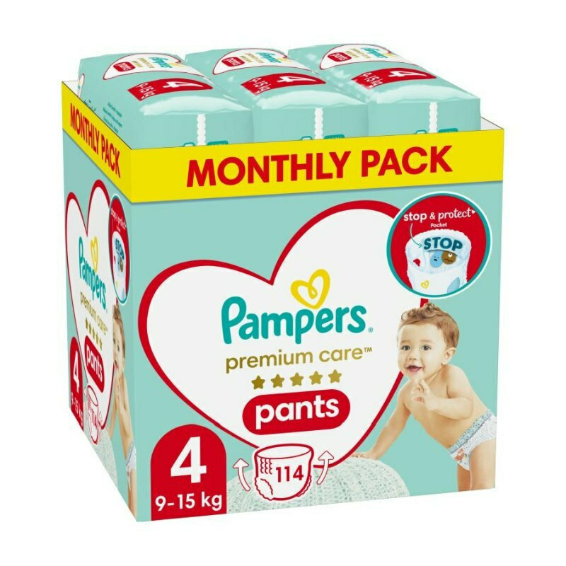 pampers premium care 4 pants