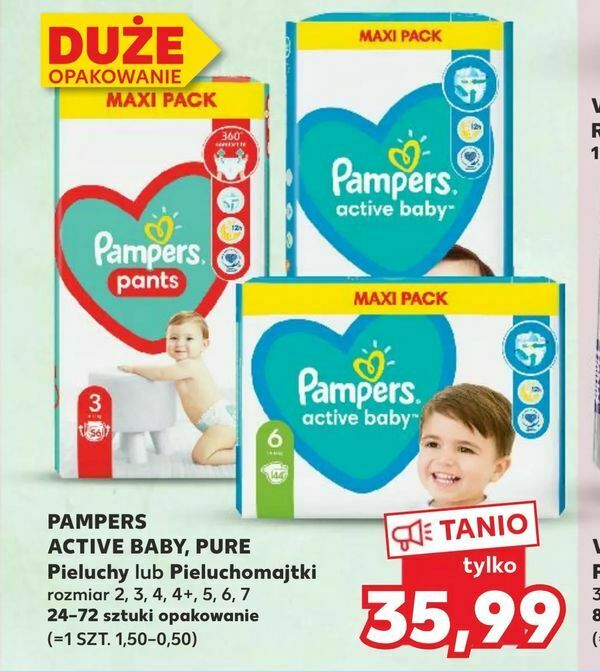 pampers active baby 5 kaufland