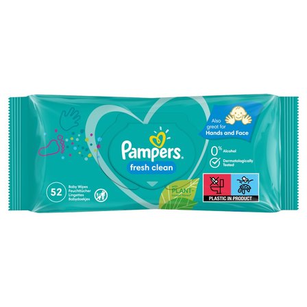 chusteczki nawilżane pampers baby fresh clean