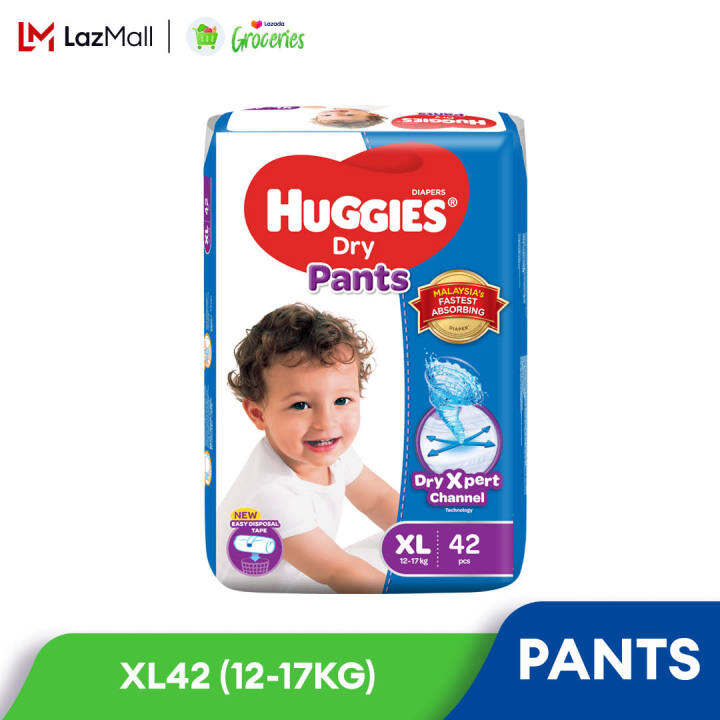 pampers huggies dry pants