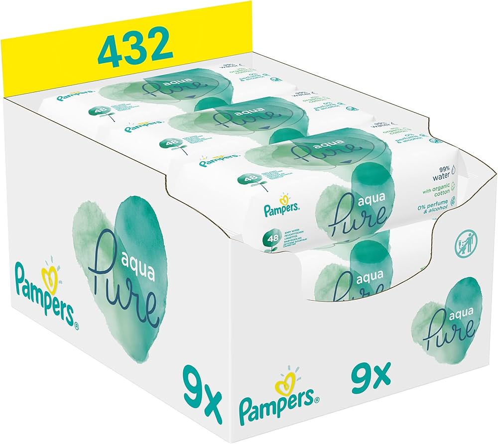 pampers sensitive czy aqua pure