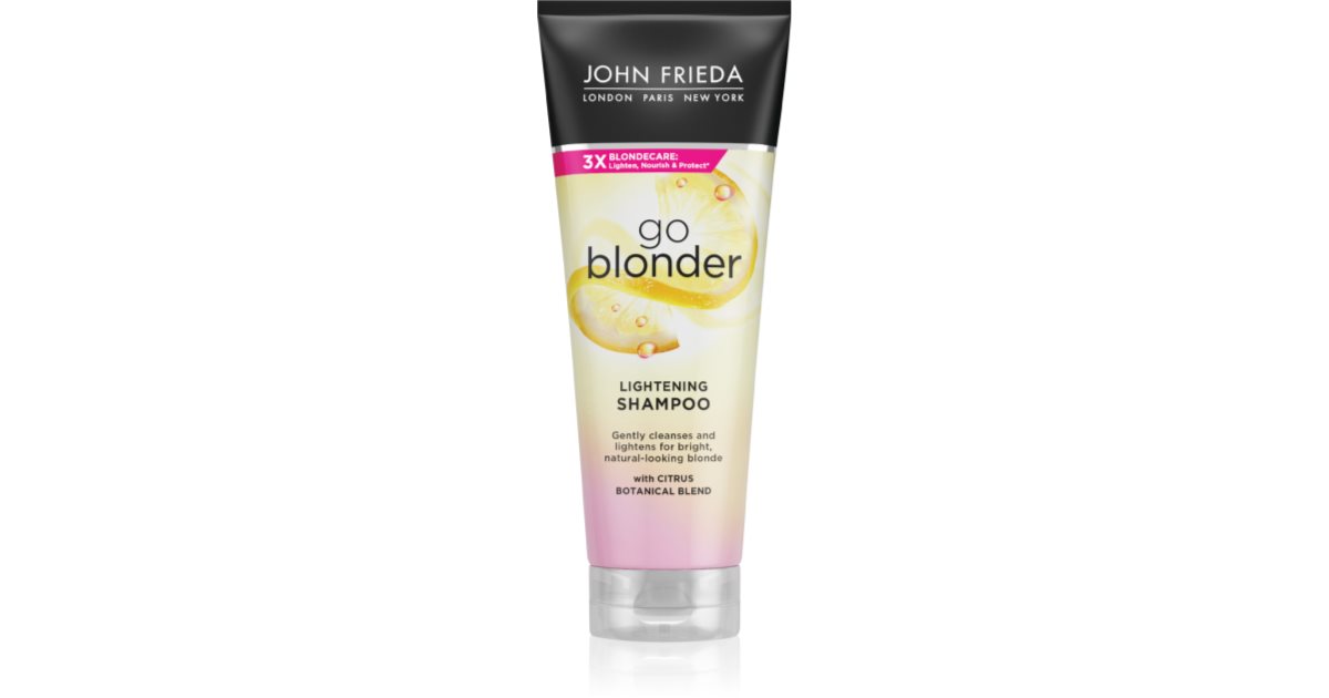 szampon do włosów blond john frieda go blonde