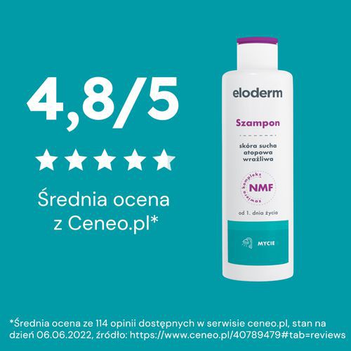 eloderm szampon 200 ml skład