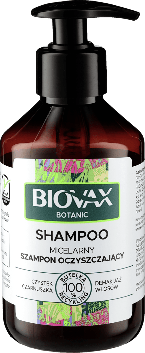 biovax szampon micelarny