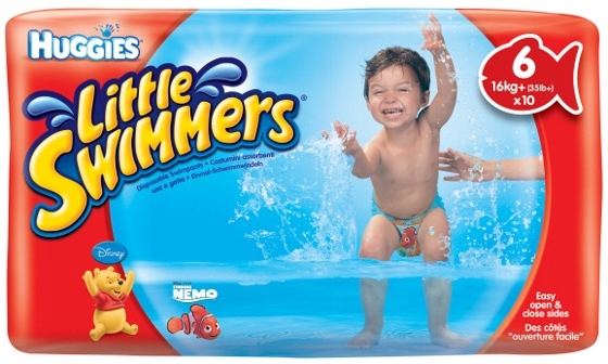 pieluszki huggies little swimmers 6 16kg+