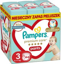 biedronka pampers 144szt