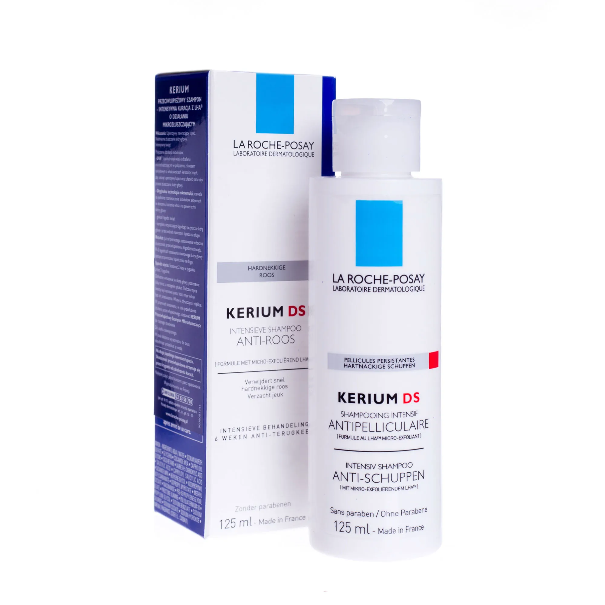 la roche-posay kerium ds przeciwłupieżowy szampon-intensywna kuracja 125 ml