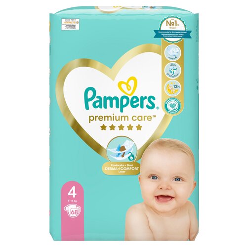 pampersy pampers nr 4 duza paczka