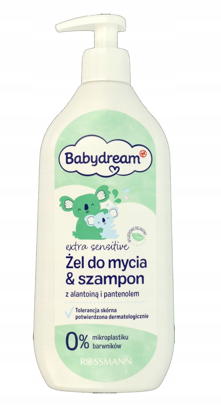 babydream zel do mycia i szampon