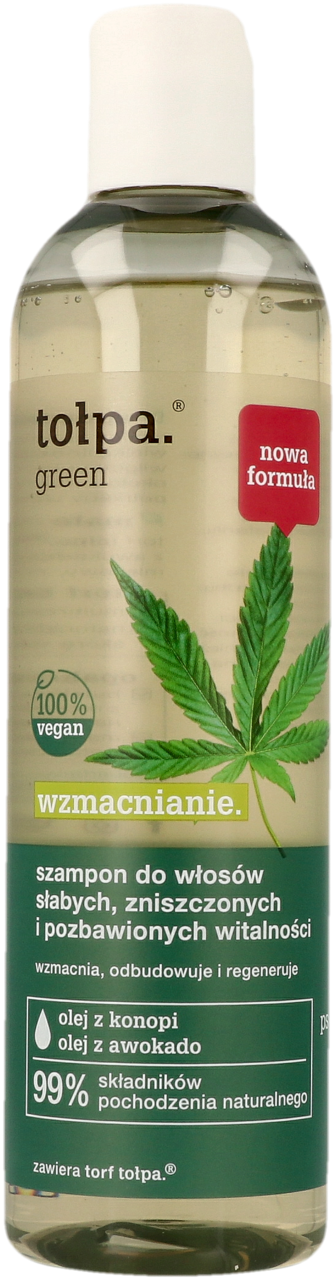 green wzmacnianie szampon micelarny do włosów osłabionych i wypadających