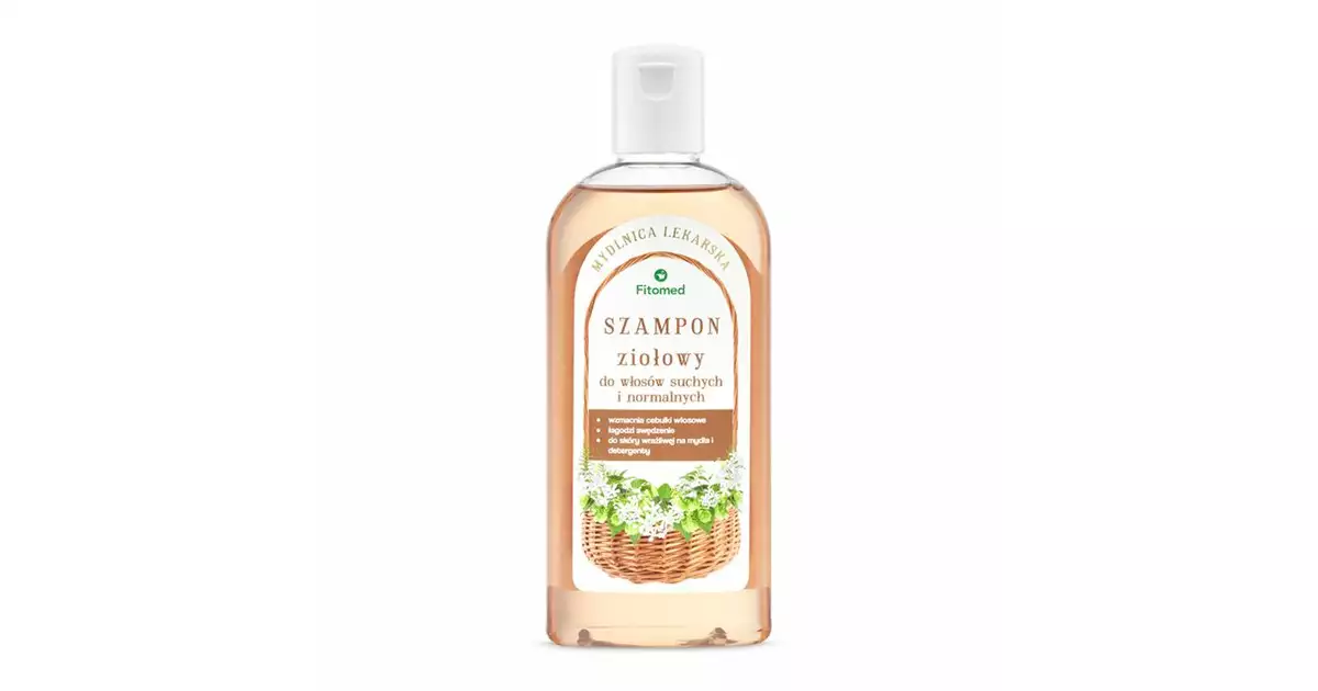 fitomed szampon tradycyjny do włosów tłustych mydlnica lekarska 250ml skład