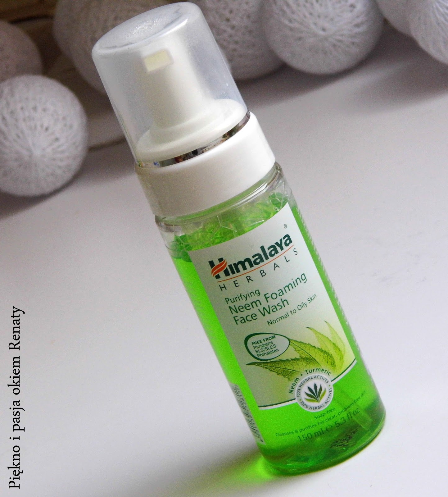 himalaya pianka do mycia twarzy blogspot