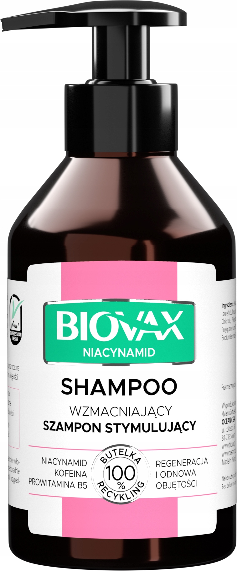 biovax szampon micelarny wzmacniający