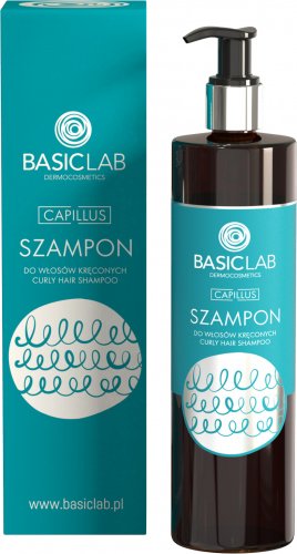 basiclab capillus szampon do włosów kręconych 300 ml